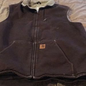FINAL PRICE! Mens Thick Sherpa Carhartt Vest